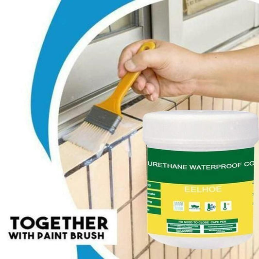 Transparent Waterproof Glue Plus Brush Pack of 2