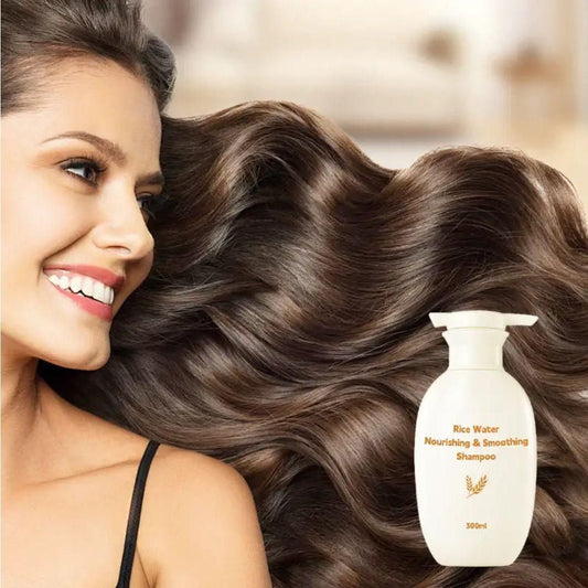 Rice Water Nourishing & Smoothing Shampoo 300ML (Pack of 2)